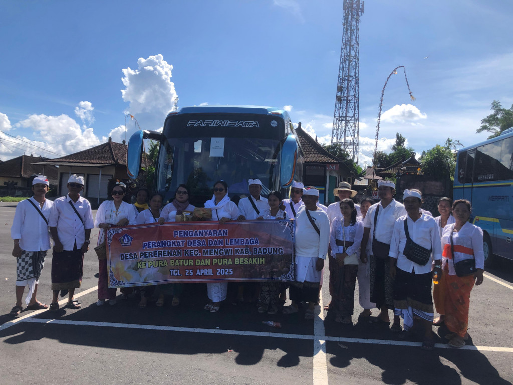 Rangkaian Ngusaba Kedasa: Bhakti Penganyar Pemerintah Desa Pererenan